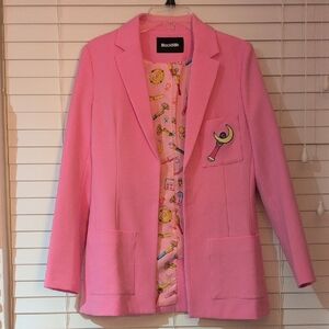 BlackMilk Sailor Moon Pink Women's Blazer Size 8